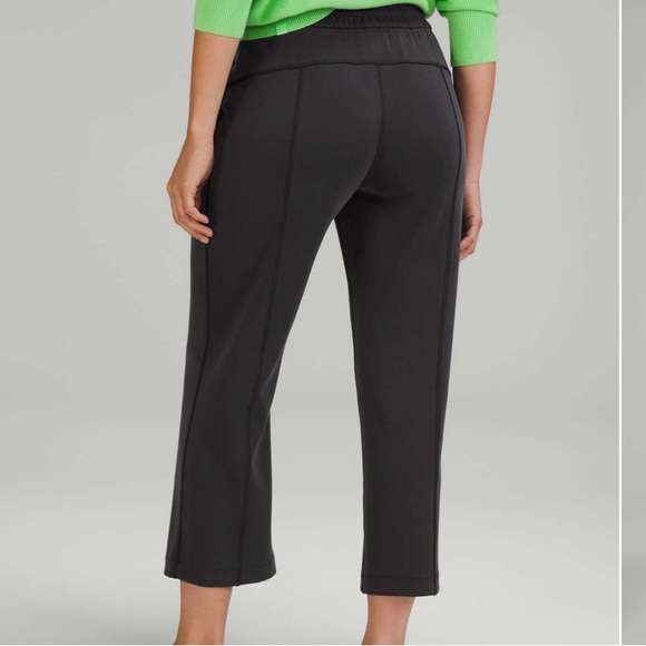 Lululemon Softstreme High-Rise Straight Leg Crop Black 24” Size 4 New With Tag - Picture 10 of 12